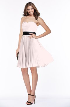 ColsBM Lizbeth Light Pink Gorgeous A-line Sleeveless Chiffon Ruching Bridesmaid Dresses