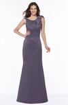 ColsBM Hayley Mulled Grape Gorgeous A-line Sleeveless Satin Floor Length Bow Bridesmaid Dresses