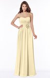 ColsBM Leanna Cornhusk Glamorous Sleeveless Chiffon Floor Length Ruching Bridesmaid Dresses