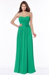 ColsBM Leanna Pepper Green Glamorous Sleeveless Chiffon Floor Length Ruching Bridesmaid Dresses