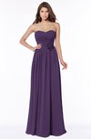 ColsBM Leanna Violet Glamorous Sleeveless Chiffon Floor Length Ruching Bridesmaid Dresses