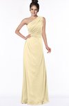 ColsBM Daniela Cornhusk Glamorous A-line Sleeveless Zip up Chiffon Ruching Bridesmaid Dresses