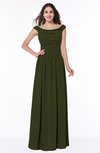 ColsBM Lillian Beech Gorgeous A-line Short Sleeve Zip up Chiffon Floor Length Bridesmaid Dresses