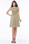 ColsBM Maisie Candied Ginger Plain A-line Sleeveless Chiffon Plainness Bridesmaid Dresses