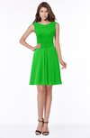 ColsBM Maisie Classic Green Plain A-line Sleeveless Chiffon Plainness Bridesmaid Dresses