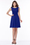 ColsBM Maisie Electric Blue Plain A-line Sleeveless Chiffon Plainness Bridesmaid Dresses