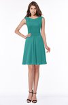 ColsBM Maisie Emerald Green Plain A-line Sleeveless Chiffon Plainness Bridesmaid Dresses