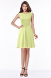 ColsBM Maisie Lime Green Plain A-line Sleeveless Chiffon Plainness Bridesmaid Dresses