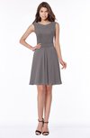 ColsBM Maisie Ridge Grey Plain A-line Sleeveless Chiffon Plainness Bridesmaid Dresses