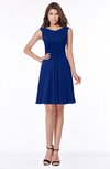 ColsBM Maisie Sodalite Blue Plain A-line Sleeveless Chiffon Plainness Bridesmaid Dresses