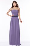 ColsBM Jaliyah Chalk Violet Mature A-line Strapless Zip up Chiffon Bridesmaid Dresses