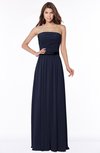 ColsBM Jaliyah Dark Sapphire Mature A-line Strapless Zip up Chiffon Bridesmaid Dresses