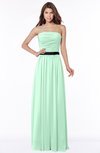 ColsBM Jaliyah Honeydew Mature A-line Strapless Zip up Chiffon Bridesmaid Dresses