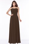 ColsBM Danna Copper Modern A-line Strapless Sleeveless Floor Length Bridesmaid Dresses
