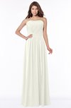 ColsBM Danna Ivory Modern A-line Strapless Sleeveless Floor Length Bridesmaid Dresses