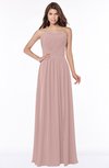 ColsBM Danna Nectar Pink Modern A-line Strapless Sleeveless Floor Length Bridesmaid Dresses