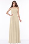 ColsBM Danna Novelle Peach Modern A-line Strapless Sleeveless Floor Length Bridesmaid Dresses