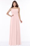 ColsBM Danna Pastel Pink Modern A-line Strapless Sleeveless Floor Length Bridesmaid Dresses
