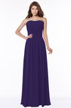 ColsBM Danna Royal Purple Modern A-line Strapless Sleeveless Floor Length Bridesmaid Dresses