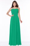 ColsBM Danna Sea Green Modern A-line Strapless Sleeveless Floor Length Bridesmaid Dresses