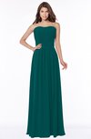 ColsBM Danna Shaded Spruce Modern A-line Strapless Sleeveless Floor Length Bridesmaid Dresses
