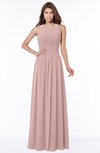 ColsBM Ayla Nectar Pink Elegant Zip up Chiffon Floor Length Pick up Bridesmaid Dresses