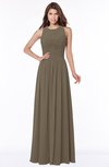 ColsBM Ayla Otter Elegant Zip up Chiffon Floor Length Pick up Bridesmaid Dresses