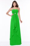 ColsBM Frida Classic Green Mature A-line Bateau Sleeveless Appliques Bridesmaid Dresses