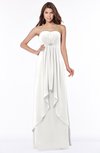 ColsBM Frida Cloud White Mature A-line Bateau Sleeveless Appliques Bridesmaid Dresses