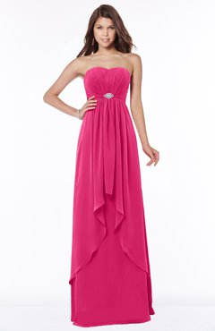 ColsBM Frida Fuschia Mature A-line Bateau Sleeveless Appliques Bridesmaid Dresses
