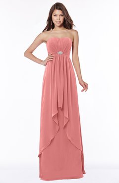 ColsBM Frida Lantana Mature A-line Bateau Sleeveless Appliques Bridesmaid Dresses