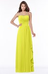 ColsBM Lana Sulphur Spring Gorgeous Sleeveless Chiffon Floor Length Ruching Bridesmaid Dresses