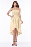 ColsBM Anahi Apricot Gelato Gorgeous A-line Strapless Half Backless Ruching Bridesmaid Dresses