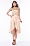 ColsBM Anahi Peach Puree Gorgeous A-line Strapless Half Backless Ruching Bridesmaid Dresses