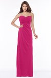 ColsBM Vanessa Beetroot Purple Glamorous A-line Sweetheart Half Backless Chiffon Floor Length Bridesmaid Dresses