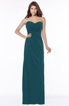 ColsBM Vanessa Blue Green Glamorous A-line Sweetheart Half Backless Chiffon Floor Length Bridesmaid Dresses