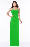 ColsBM Vanessa Classic Green Glamorous A-line Sweetheart Half Backless Chiffon Floor Length Bridesmaid Dresses