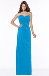 ColsBM Vanessa Cornflower Blue Glamorous A-line Sweetheart Half Backless Chiffon Floor Length Bridesmaid Dresses