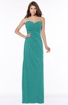 ColsBM Vanessa Emerald Green Glamorous A-line Sweetheart Half Backless Chiffon Floor Length Bridesmaid Dresses