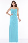 ColsBM Vanessa Light Blue Glamorous A-line Sweetheart Half Backless Chiffon Floor Length Bridesmaid Dresses