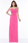 ColsBM Vanessa Rose Pink Glamorous A-line Sweetheart Half Backless Chiffon Floor Length Bridesmaid Dresses