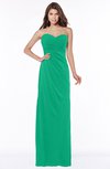 ColsBM Vanessa Sea Green Glamorous A-line Sweetheart Half Backless Chiffon Floor Length Bridesmaid Dresses