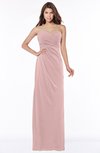 ColsBM Vanessa Silver Pink Glamorous A-line Sweetheart Half Backless Chiffon Floor Length Bridesmaid Dresses