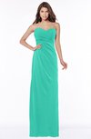 ColsBM Vanessa Viridian Green Glamorous A-line Sweetheart Half Backless Chiffon Floor Length Bridesmaid Dresses