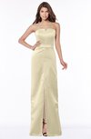 ColsBM Kenna Champagne Gorgeous A-line Sleeveless Half Backless Satin Floor Length Bridesmaid Dresses