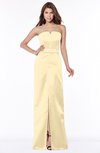 ColsBM Kenna Cornhusk Gorgeous A-line Sleeveless Half Backless Satin Floor Length Bridesmaid Dresses