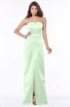 ColsBM Kenna Light Green Gorgeous A-line Sleeveless Half Backless Satin Floor Length Bridesmaid Dresses