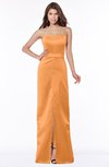 ColsBM Kenna Mango Gorgeous A-line Sleeveless Half Backless Satin Floor Length Bridesmaid Dresses