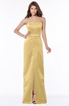 ColsBM Kenna Ochre Gorgeous A-line Sleeveless Half Backless Satin Floor Length Bridesmaid Dresses