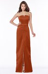 ColsBM Kenna Rust Gorgeous A-line Sleeveless Half Backless Satin Floor Length Bridesmaid Dresses